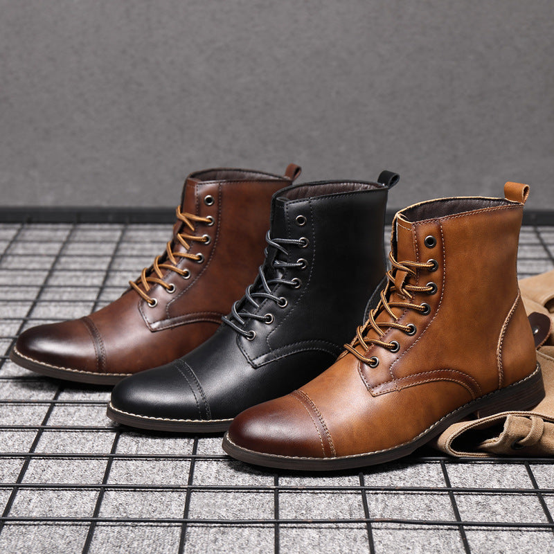 JansenStyle™ フロリス|レザー製ブーツ