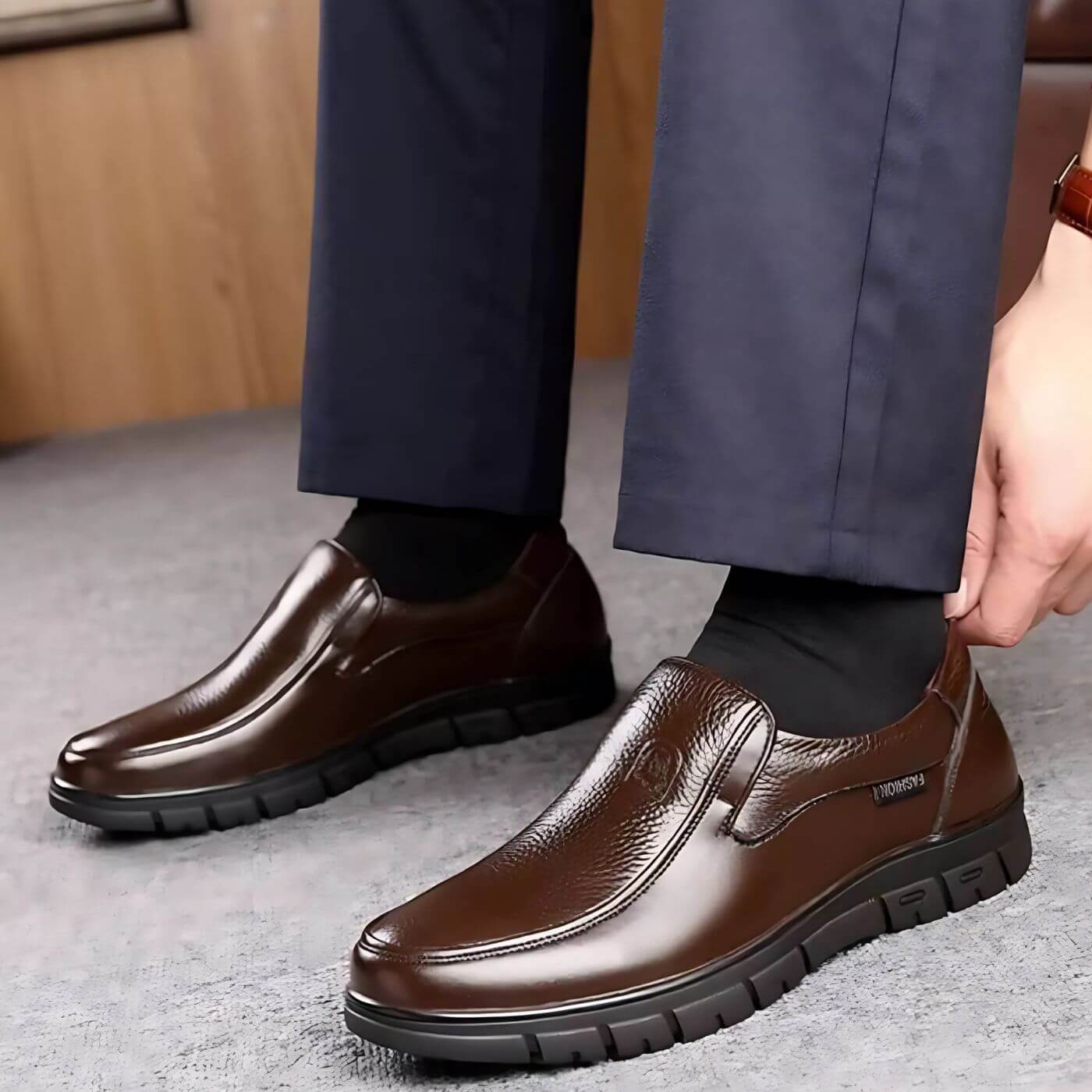 JansenStyle™ ミラン|スリッポンシューズ