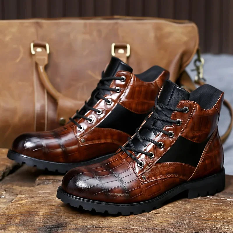 JansenStyle™ レンデル|クロコブーツ