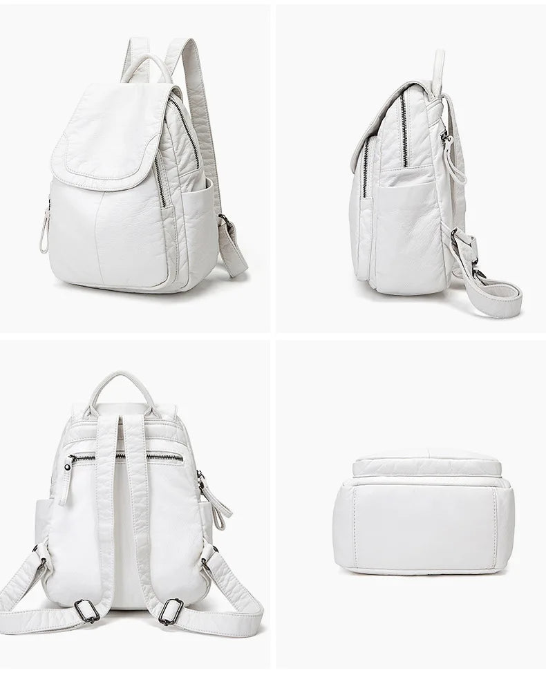 Viola™ | ウォッシュドレザー バックパック