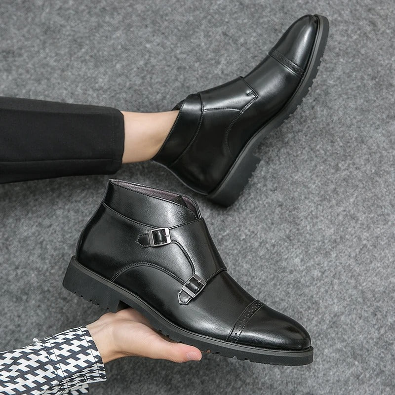 JansenStyle™ ダレル|ダブルバックルブーツ