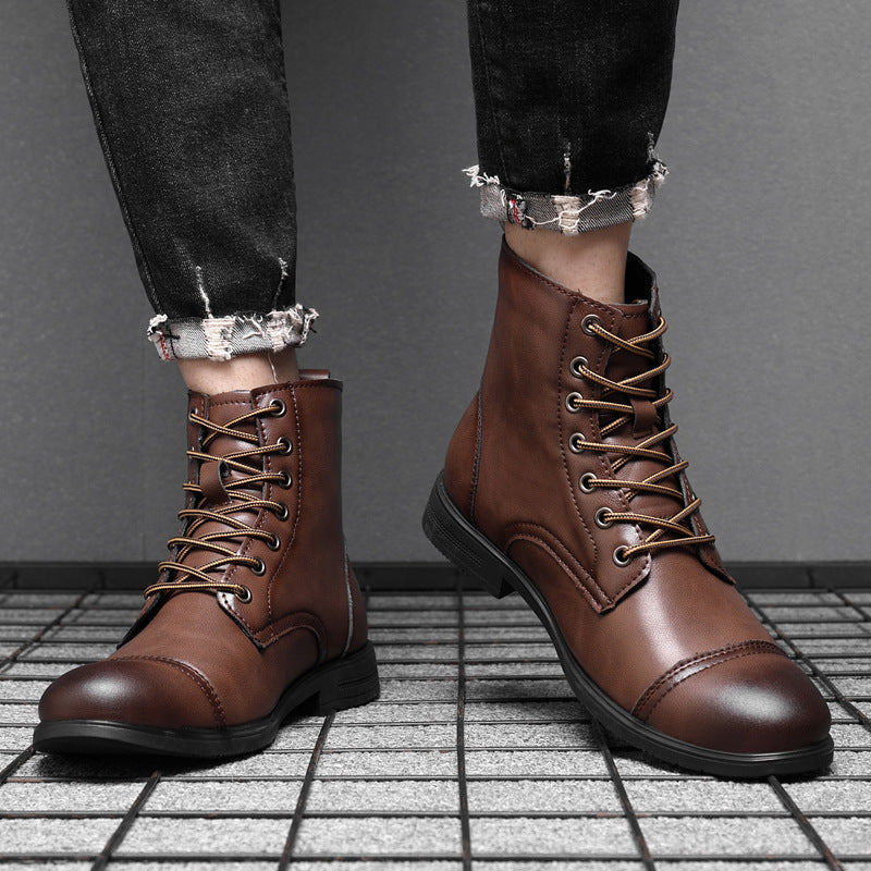 JansenStyle™ フロリス｜レザー製ブーツ