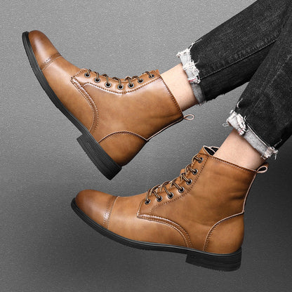 JansenStyle™ フロリス｜レザー製ブーツ