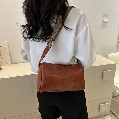 Tracy™ | 編み込み調整可能ストラップ付き ヴィンテージ ラグジュアリー クロスボディ バッグ